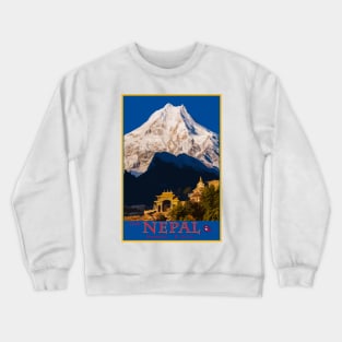 Trek Nepal , Manaslu Crewneck Sweatshirt